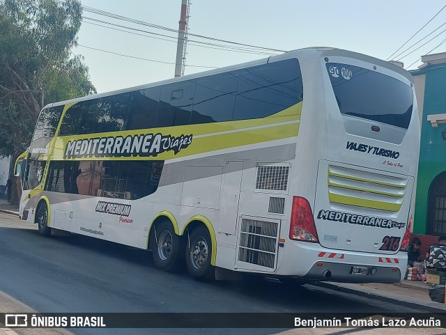 Mediterranea Viajes S.R.L. 216 na cidade de Estación Central, Santiago, Metropolitana de Santiago, Chile, por Benjamín Tomás Lazo Acuña. ID da foto: 10862994.