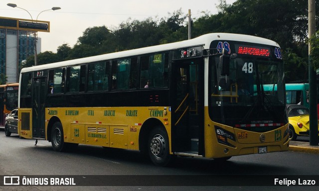 Empresa de Transportes Chabaquito S.A.C. 123 na cidade de Jesús María, Lima, Lima Metropolitana, Peru, por Felipe Lazo. Número da foto: #10860610.