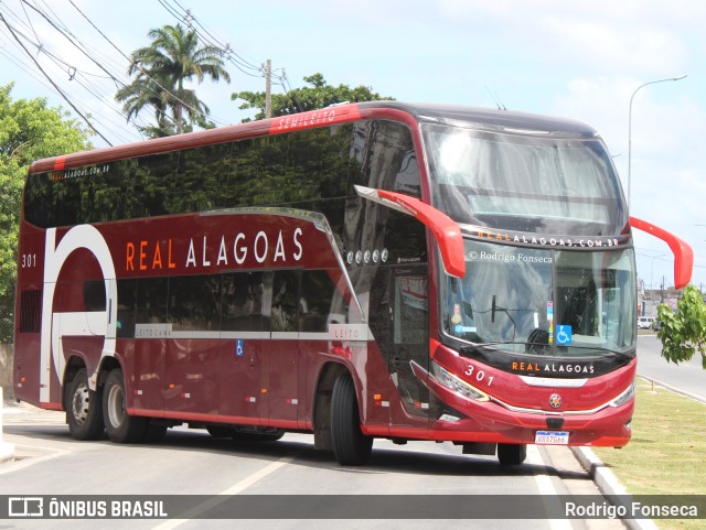 Real Alagoas de Viação 301 na cidade de Maceió, Alagoas, Brasil, por Rodrigo Fonseca. Número da foto: #10861774.
