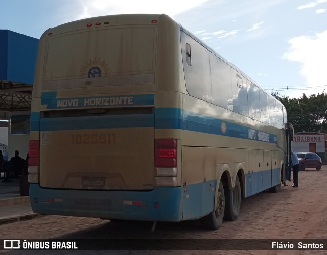 Viação Novo Horizonte 1026911 na cidade de Barra da Estiva, Bahia, Brasil, por Flávio  Santos. ID da foto: 10860482.