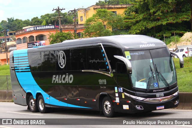 Falcão Transportes 19119 na cidade de Barra Mansa, Rio de Janeiro, Brasil, por Paulo Henrique Pereira Borges. Número da foto: #10862476.