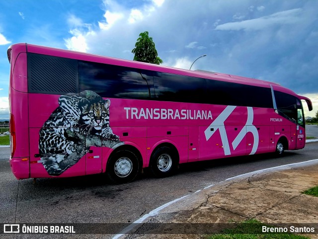 Transbrasiliana Transportes e Turismo 2780 na cidade de Brasília, Distrito Federal, Brasil, por Brenno Santos. Número da foto: #10861016.