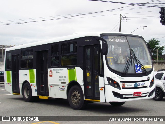 Otrantur Transporte e Turismo 31-377 na cidade de São Vicente, São Paulo, Brasil, por Adam Xavier Rodrigues Lima. ID da foto: 10861731.