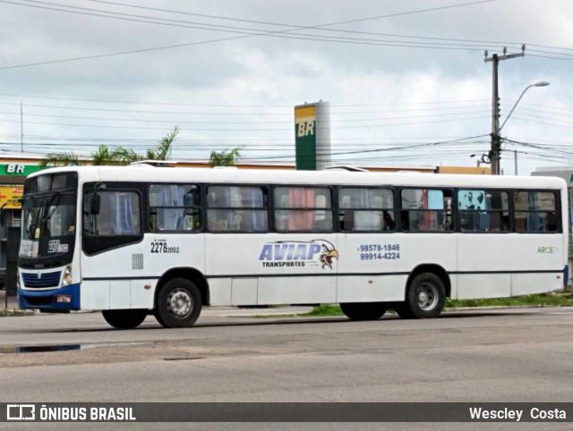 AVIAP Transportes 22782002 na cidade de Fortaleza, Ceará, Brasil, por Wescley  Costa. ID da foto: 10861406.