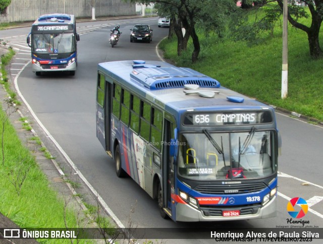 Transportes Capellini 19.178 na cidade de Campinas, São Paulo, Brasil, por Henrique Alves de Paula Silva. ID da foto: 10863565.