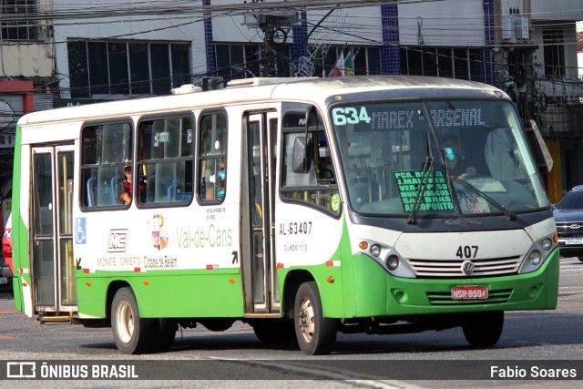 Auto Viação Monte Cristo AL-63407 na cidade de Belém, Pará, Brasil, por Fabio Soares. ID da foto: 10863868.