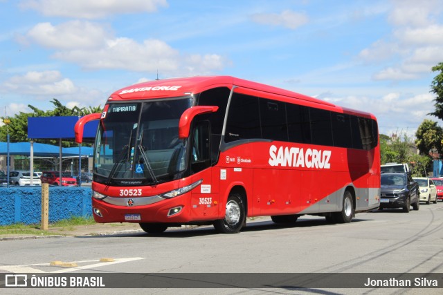 Viação Santa Cruz 30523 na cidade de São Paulo, São Paulo, Brasil, por Jonathan Silva. ID da foto: 10863941.