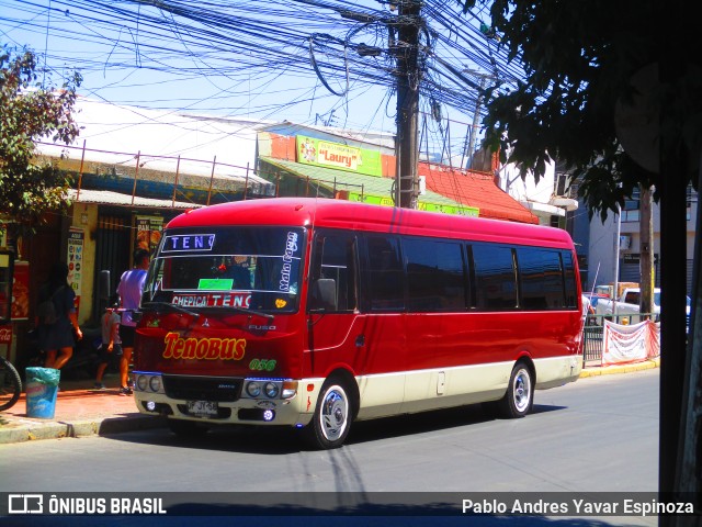 Tenobus 056 na cidade de Santa Cruz, Colchagua, Libertador General Bernardo O'Higgins, Chile, por Pablo Andres Yavar Espinoza. ID da foto: 10864358.