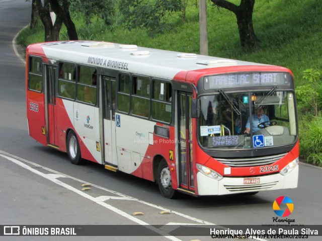 Expresso CampiBus 2325 na cidade de Campinas, São Paulo, Brasil, por Henrique Alves de Paula Silva. ID da foto: 10863564.