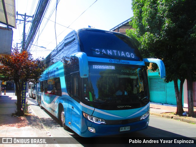 TranSantin SKBC22 na cidade de Santa Cruz, Colchagua, Libertador General Bernardo O'Higgins, Chile, por Pablo Andres Yavar Espinoza. Número da foto: #10864405.