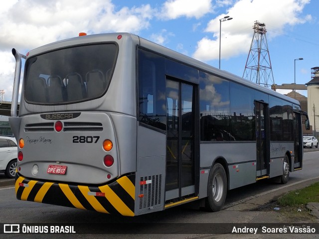 Empresa de Ônibus Pássaro Marron 2807 na cidade de Santos, São Paulo, Brasil, por Andrey  Soares Vassão. Número da foto: #10864921.