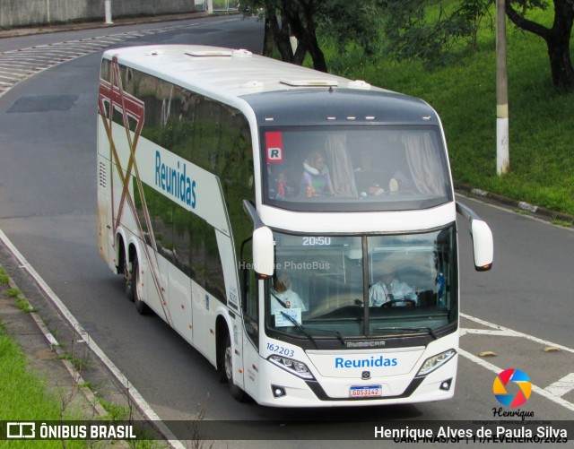 Empresa Reunidas Paulista de Transportes 162203 na cidade de Campinas, São Paulo, Brasil, por Henrique Alves de Paula Silva. ID da foto: 10863590.