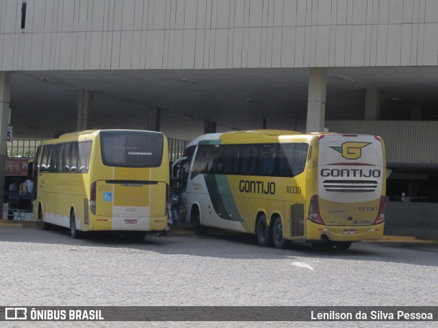 Empresa Gontijo de Transportes 18330 na cidade de Caruaru, Pernambuco, Brasil, por Lenilson da Silva Pessoa. ID da foto: 10863417.