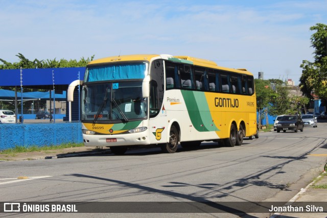 Empresa Gontijo de Transportes 14695 na cidade de São Paulo, São Paulo, Brasil, por Jonathan Silva. ID da foto: 10863959.