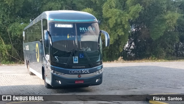Viação Cidade Sol 8520 na cidade de Cruz das Almas, Bahia, Brasil, por Flávio  Santos. Número da foto: #10865486.