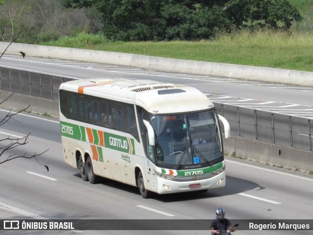 Empresa Gontijo de Transportes 21705 na cidade de São José dos Campos, São Paulo, Brasil, por Rogerio Marques. Número da foto: #10867096.