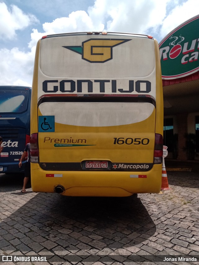 Empresa Gontijo de Transportes 16050 na cidade de Limeira, São Paulo, Brasil, por Jonas Miranda. ID da foto: 10865660.