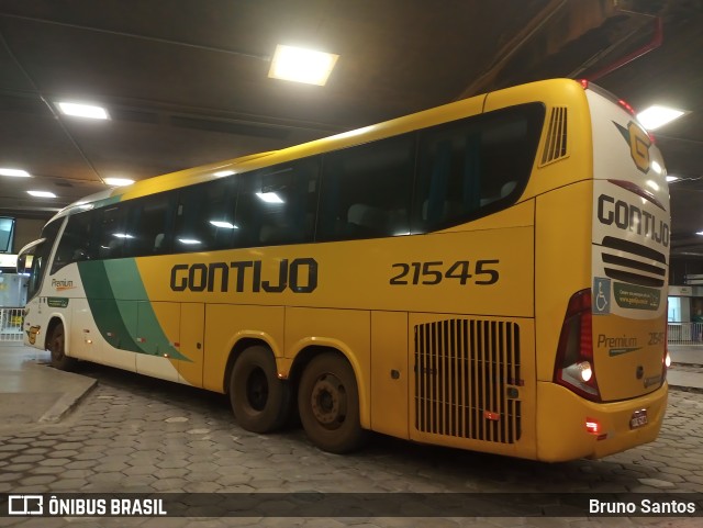 Empresa Gontijo de Transportes 21545 na cidade de Belo Horizonte, Minas Gerais, Brasil, por Bruno Santos. Número da foto: #10865997.