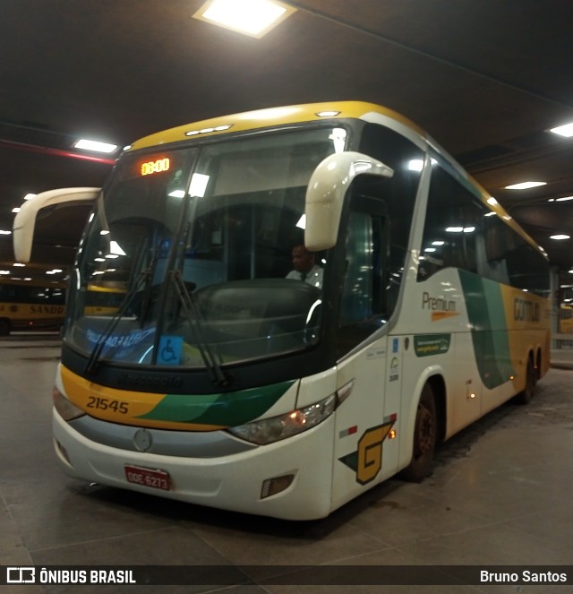Empresa Gontijo de Transportes 21545 na cidade de Belo Horizonte, Minas Gerais, Brasil, por Bruno Santos. Número da foto: #10865993.