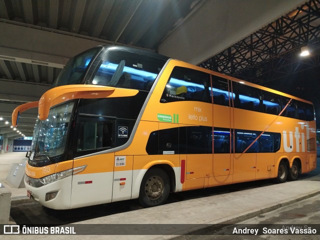 UTIL - União Transporte Interestadual de Luxo 11513 na cidade de Santos, São Paulo, Brasil, por Andrey  Soares Vassão. Número da foto: #10868275.