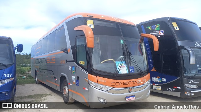 Conecta Bus Fretamentos 2015 na cidade de Arraial do Cabo, Rio de Janeiro, Brasil, por Gabriel Ângelo Reis. Número da foto: #10869934.