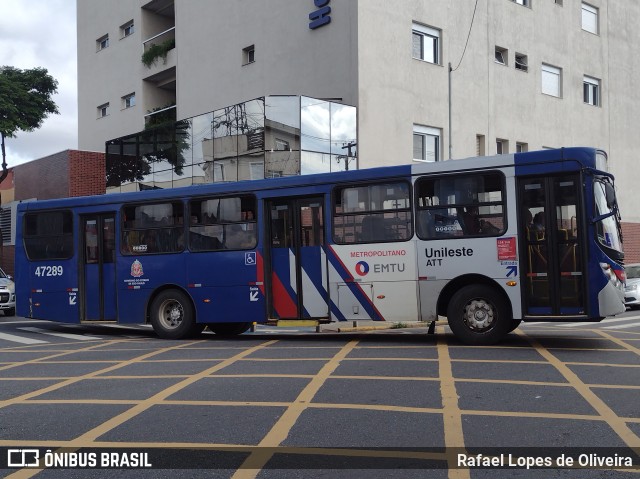 ATT - Alto Tietê Transportes 47.289 na cidade de Suzano, São Paulo, Brasil, por Rafael Lopes de Oliveira. ID da foto: 10871248.