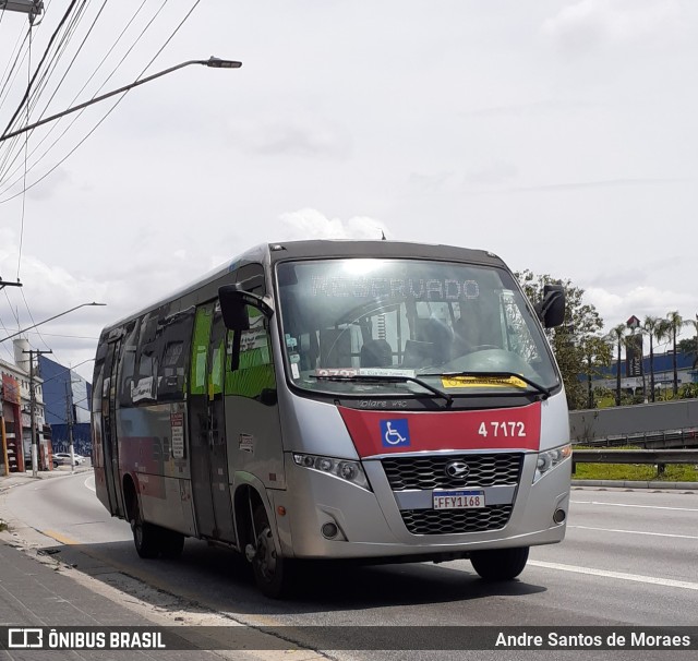 Pêssego Transportes 4 7172 na cidade de São Paulo, São Paulo, Brasil, por Andre Santos de Moraes. ID da foto: 10868462.