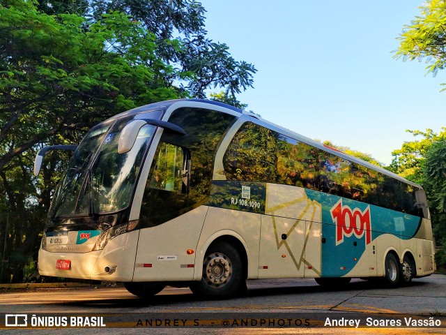 Auto Viação 1001 RJ 108.1090 na cidade de São Paulo, São Paulo, Brasil, por Andrey  Soares Vassão. Número da foto: #10870748.