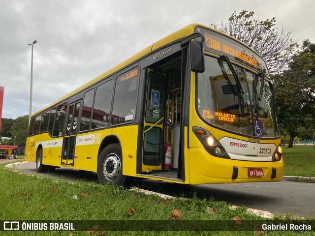 Viação Pioneira 223603 na cidade de Brasília, Distrito Federal, Brasil, por Gabriel Rocha. Número da foto: #10868345.