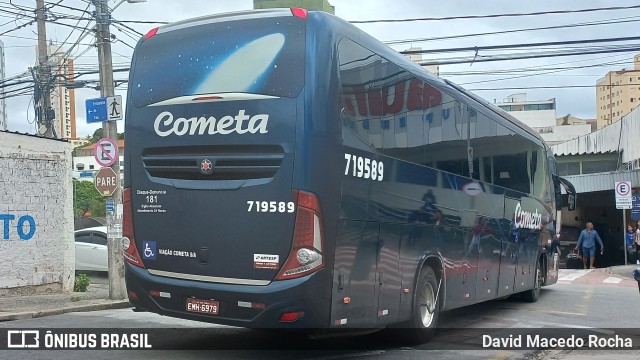 Viação Cometa 719589 na cidade de Sorocaba, São Paulo, Brasil, por David Macedo Rocha. ID da foto: 10870361.