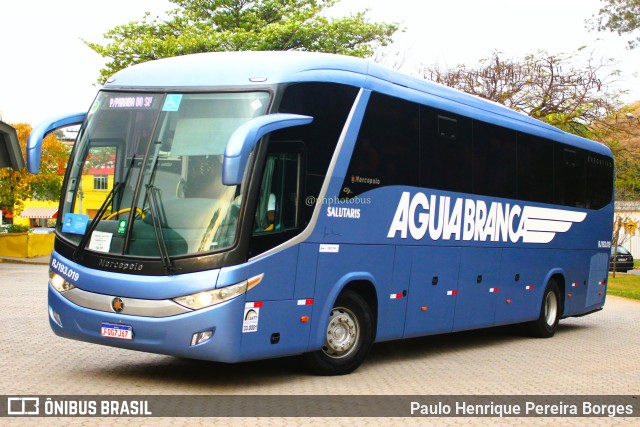 Viação Águia Branca RJ 193.019 na cidade de Três Rios, Rio de Janeiro, Brasil, por Paulo Henrique Pereira Borges. Número da foto: #10870457.