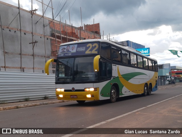 Gama Transporte e Turismo > Águia de Ouro 5266 na cidade de Ji-Paraná, Rondônia, Brasil, por Gian Lucas  Santana Zardo. Número da foto: #10869563.