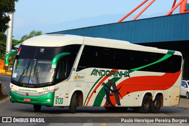 Empresa de Transportes Andorinha 6130 na cidade de Resende, Rio de Janeiro, Brasil, por Paulo Henrique Pereira Borges. ID da foto: 10870708.