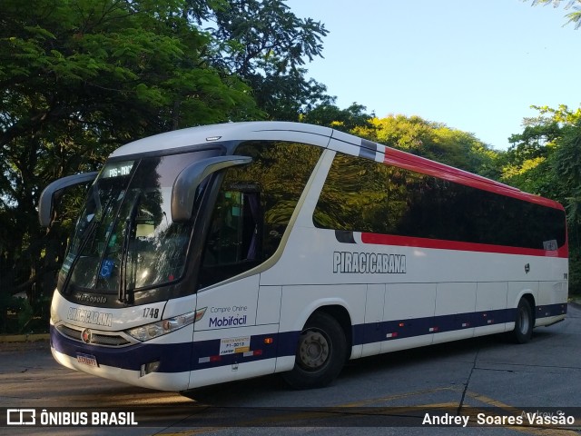 Viação Piracicabana 1748 na cidade de São Paulo, São Paulo, Brasil, por Andrey  Soares Vassão. Número da foto: #10868904.