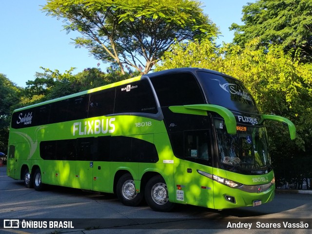 Expresso Satélite Norte 18018 na cidade de São Paulo, São Paulo, Brasil, por Andrey  Soares Vassão. Número da foto: #10868915.