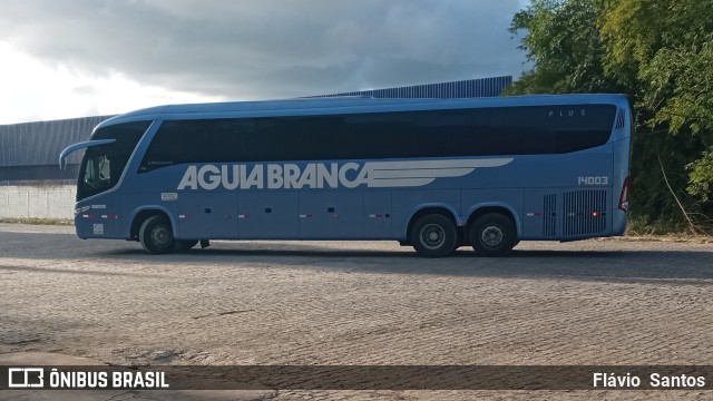 Viação Águia Branca 14003 na cidade de Cruz das Almas, Bahia, Brasil, por Flávio  Santos. Número da foto: #10868259.