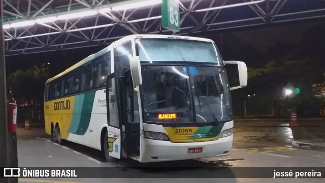 Empresa Gontijo de Transportes 21065 na cidade de São Paulo, São Paulo, Brasil, por jessé pereira. ID da foto: 10870587.