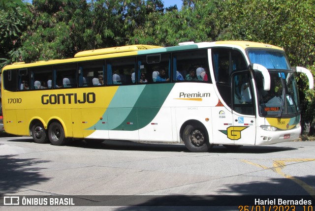 Empresa Gontijo de Transportes 17010 na cidade de São Paulo, São Paulo, Brasil, por Hariel Bernades. Número da foto: #10870843.
