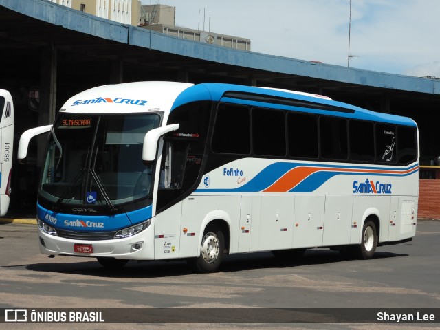 VUSC - Viação União Santa Cruz 4100 na cidade de Porto Alegre, Rio Grande do Sul, Brasil, por Shayan Lee. Número da foto: #10873222.