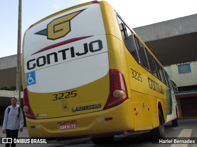Empresa Gontijo de Transportes 3225 na cidade de Belo Horizonte, Minas Gerais, Brasil, por Hariel Bernades. Número da foto: #10872568.