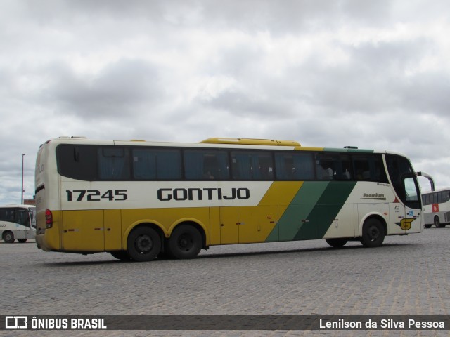 Empresa Gontijo de Transportes 17245 na cidade de Caruaru, Pernambuco, Brasil, por Lenilson da Silva Pessoa. ID da foto: 10872853.