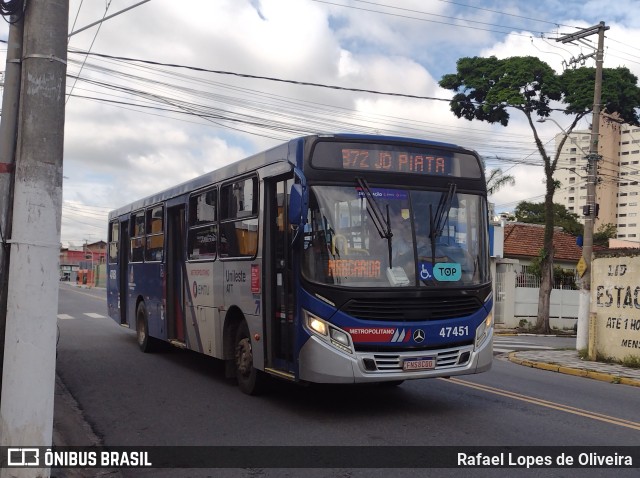 ATT - Alto Tietê Transportes 47.451 na cidade de Suzano, São Paulo, Brasil, por Rafael Lopes de Oliveira. Número da foto: #10871293.