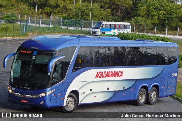 Viação Águia Branca 26410 na cidade de Aracaju, Sergipe, Brasil, por Julio Cesar  Barbosa Martins. ID da foto: 10871423.