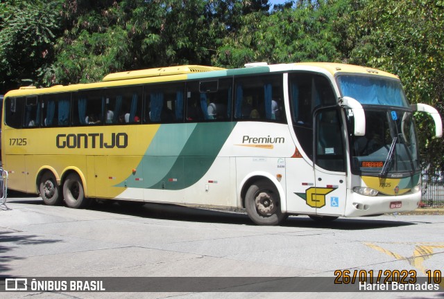 Empresa Gontijo de Transportes 17125 na cidade de São Paulo, São Paulo, Brasil, por Hariel Bernades. ID da foto: 10871359.