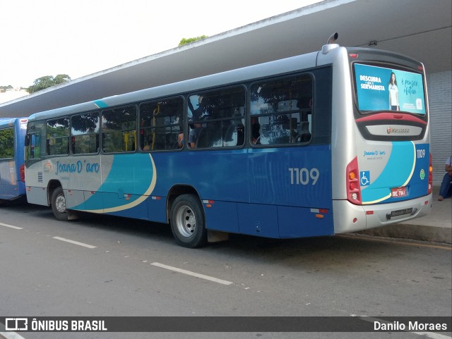 Viação Joana D´arc 1109 na cidade de Colatina, Espírito Santo, Brasil, por Danilo Moraes. ID da foto: 10873108.