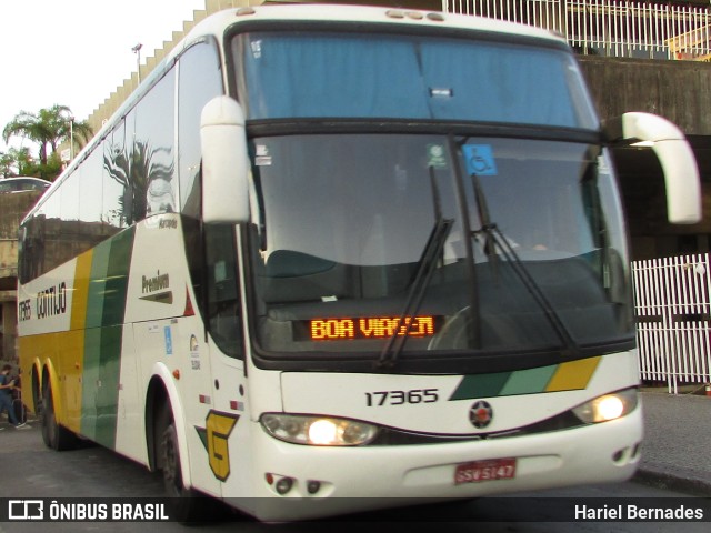 Empresa Gontijo de Transportes 17365 na cidade de Belo Horizonte, Minas Gerais, Brasil, por Hariel Bernades. ID da foto: 10872584.