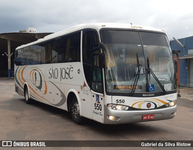 Expresso São José 550 na cidade de Porto Alegre, Rio Grande do Sul, Brasil, por Gabriel da Silva Ristow. ID da foto: 10873269.