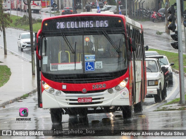Itajaí Transportes Coletivos 2959 na cidade de Campinas, São Paulo, Brasil, por Henrique Alves de Paula Silva. Número da foto: #10871984.