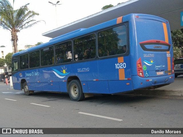 Viação Joana D´arc 1020 na cidade de Colatina, Espírito Santo, Brasil, por Danilo Moraes. ID da foto: 10873097.