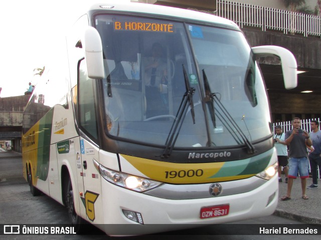 Empresa Gontijo de Transportes 19000 na cidade de Belo Horizonte, Minas Gerais, Brasil, por Hariel Bernades. ID da foto: 10873396.